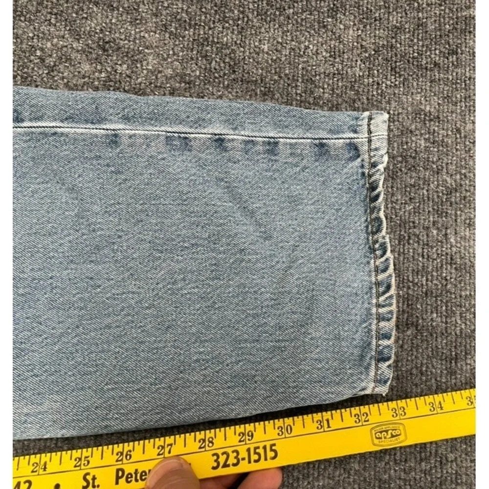 Levi's 501xx Jeans Mens ‎ Blue Button Fly Straight Leg Cotton Size 38X34 USA